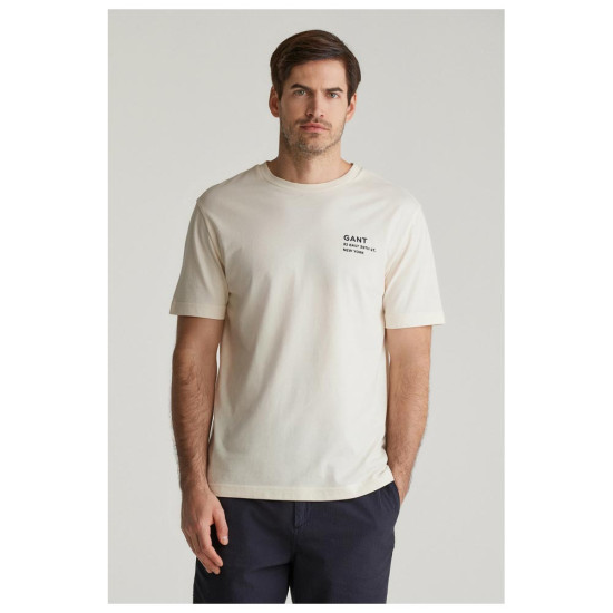 Gant Ανδρική κοντομάνικη μπλούζα Small Graphic Tee